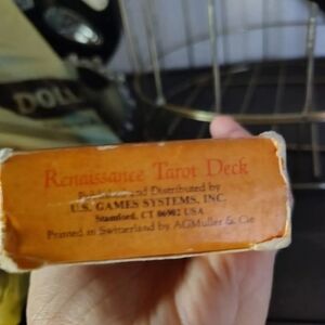 Vintage Renaissance Tarot deck